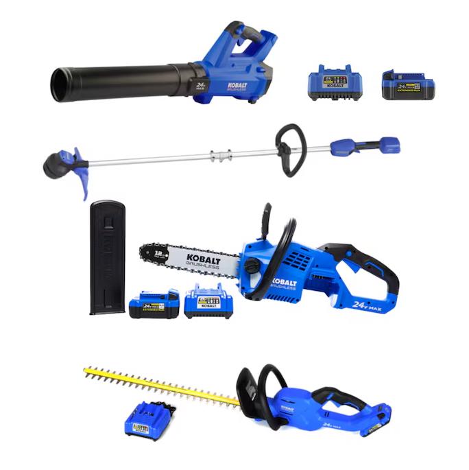 Kobalt Power Equipment Combo Kits